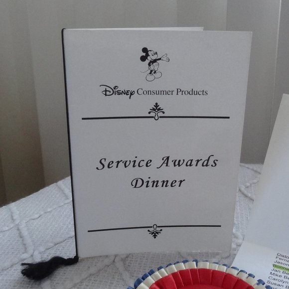 Disney CAST MEMBER ~ 10 Years of SERVICE ~ AWARD, Name Tag BADGES, Related Items - Picture 2 of 5
